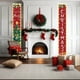 thumbnail image 4 of Hogar y cocina, Decoración del hogar, Cortina de puerta con pareado navideño, Decoración de fiesta personalizada, Cubierta de puerta, Fondo de bandera navideña, Tela, Estilo de iluminación navideña, P, 4 of 6