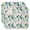 Pioneer Flower Floral, variant on Pioneer Flower Floral Print Pattern Kitchen Dish Drying Mat 1 Pack, Ultra Absorbent Microfiber Drainer Mat, 16"x18"