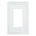 thumbnail image 2 of Franklin Brass Classic Beaded Single Rocker Wall Plate, 2 of 4