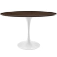 thumbnail image 2 of Hawthorne Collection 48" Oval Dining Table in Walnut, 2 of 5