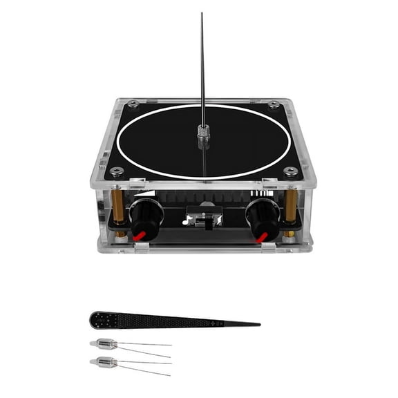 Bluetooth Music Coil, Touchable Artificial Spark Arc Generator, Science Teaching Experiment Tool US PLUG
