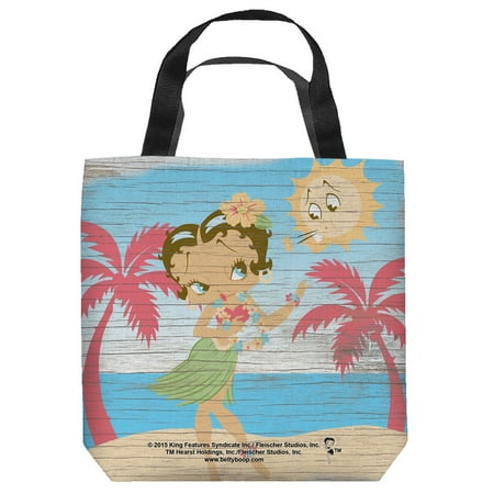 Betty Boop 1930's Animated Character Icon Cartoon Hula Boop Tote Bag