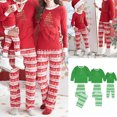 Family Matching Christmas Tree Snowflake Reindeer Pajamas PJs Set Xmas