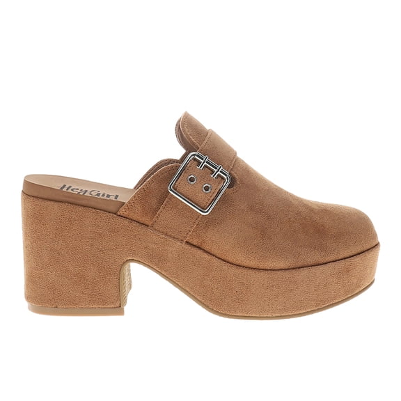 Corkys Womens Tell Me More Block Heel Platform Clogs Dress Casual Shoes