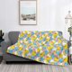 thumbnail image 2 of Fotbe Colorful Duck Manta de Franela con Estampado, Manta Ultrasuave para Cama, Sofá, Auto, Hipoalergénica y Antibolitas-50"x40", 2 of 6