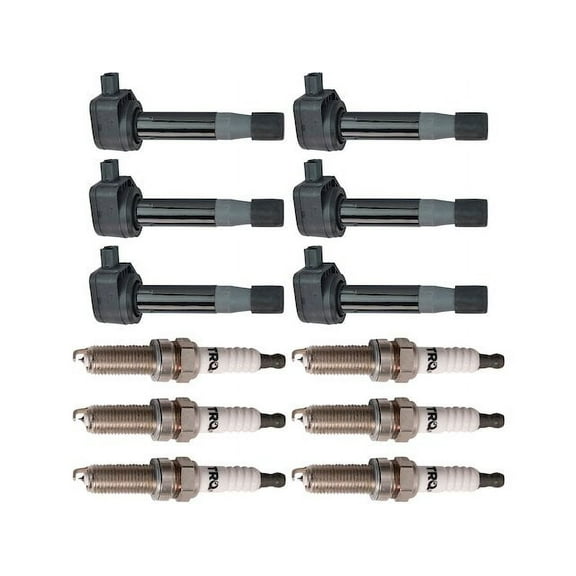 Ignition Coil and Spark Plug Kit 12 Piece - Compatible with 2011 - 2017 Honda Odyssey 2012 2013 2014 2015 2016