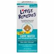 Little Remedies Gripe Water Colic & Gas Relief Clear Herbal Supplements, 4 oz, 2 Pack
