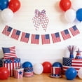 thumbnail image 6 of OAVQHLG3B 4th of July American Flag Hair Bows for Women, Ribbon Bow Hair Clips for Girls, Patriotic Long Tail Accessories for Girls, 6 of 6
