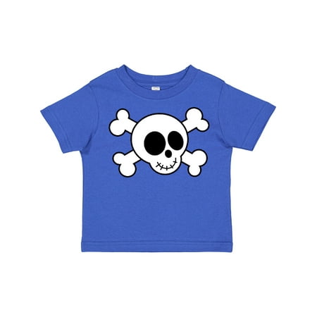 

Inktastic Fun Skull and Crossbones Boys or Girls Toddler T-Shirt