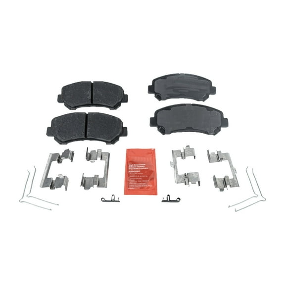Brake Pad Set Compatible with 2008-2013 Nissan Rogue 2010-2013 Suzuki Kizashi 4Cyl 2.5L 2.4L Front
