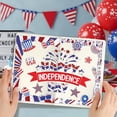 thumbnail image 4 of 24 Sheets Patriotic Pattern Paper, 12x12 inch American National Day Textured Double Sided Craft Paper for DIY Background Card Making Scrapbook Photo Album Decorations, 4 of 7