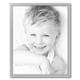 thumbnail image 2 of ArtToFrames 25x31 Inch Stainless Steel Picture Frame, This Silver MDF Poster Frame is Great for Your Art or Photos, Comes with 060 Plexi Glass (2WOM-3882), 2 of 8