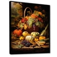 thumbnail image 2 of Designart "Harvesting Autumn Flavors II" Farmhouse Floater Framed Canvas Art Print, 2 of 7