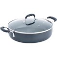 thumbnail image 1 of T-fal B36282 Nonstick Deep Covered Everyday Pan with Ergonomic Stay-Cool Handles Cookware, 12-Inch, Black, 1 of 1