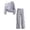 Light Gray, variant on XINXIAOO Kids Girls Boys 2 Piece Outfits Long Sleeve Off the Shoulder Sweatshirt with Joggers Set Athletic Tracksuit Outfit Light Gray Sweatsuit Boys Girl Fall Clothes 9-10 Years