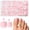Curve Tips Nude Pink, variant on 180 count White Tip Press Toenails Women Tabs, Tip Nails Press ons Square Press Nails Nude Press Nails Pedicure Nails Tip False Glue Toenail