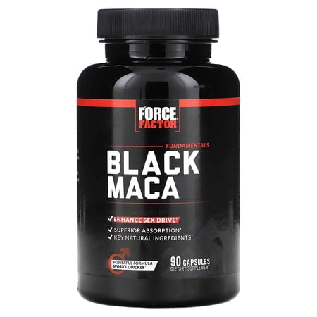 Black Maca  90 Capsules  Force Factor