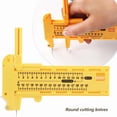 thumbnail image 2 of HUGFEGWE Compass Circle Cutter Paper Trimmer, Circular Rotary Cutter #508 Plastic Circular Cutting Tool for Paper Crafts Scrapbooking CJB91-5799, 2 of 9