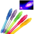 thumbnail image 2 of NEW 2 In 1 UV Black Light Combo for Creative Stationery Invisible Ink Pen, 2 of 14