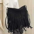 thumbnail image 2 of gcong Elegant Finish Messenger Bag With Tassel Small Square Design For Daily Use And Versatile Occasions, 2 of 6