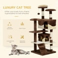 thumbnail image 3 of 53" Cat Tree Scratching Large Kitten Play House Multi-Level Activity Center Pet Furniture, 3 of 6
