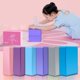 thumbnail image 3 of Bloque de yoga de densidad Soporte para s de espuma EVA Entrenamiento de s para principiantes en el hogar Púrpura Macarena Yoga Block Fitness, 3 of 4