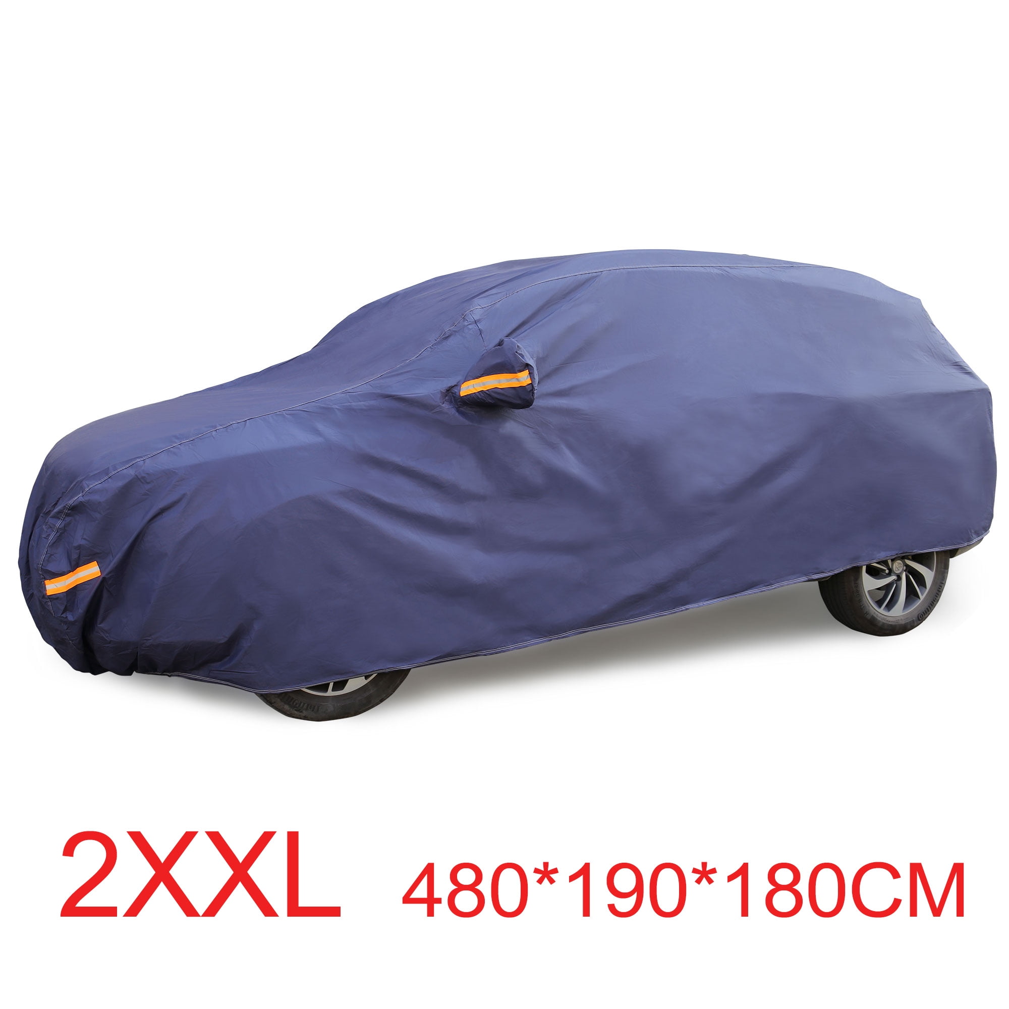 2XXL Car Cover Waterproof Breathable Outdoor Sun UV Heat Rain Resistant