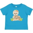 thumbnail image 3 of Inktastic Sloth Mom with Baby Sloth and Flowers Boys or Girls Baby T-Shirt, 3 of 5