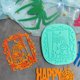 thumbnail image 4 of Molde para galletas de Halloween, molde para fondant, molde para tartas de silicona de grado alimenticio, moldes para galletas de Halloween, tema de Halloween, respetuoso con el medio ambiente, F141, 4 of 5