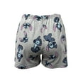 thumbnail image 3 of Disney Stitch Playful All over Print Junior Knit Short, S-2XL (Women's), 3 of 3