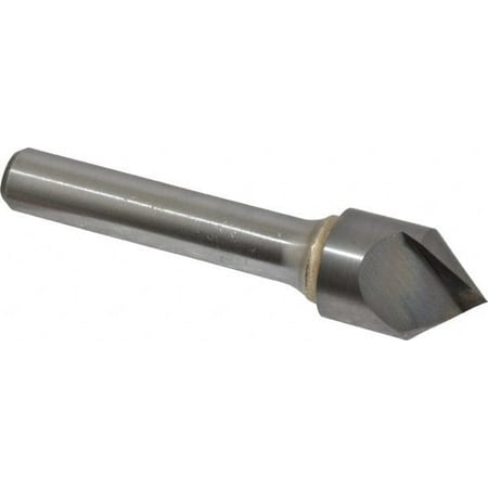 

Atrax 5/8 Head Diam 3/8 Shank Diam 1 Flute 82° Solid Carbide Countersink Bright Finish 3 OAL Single End Straight Shank Right Hand Cut