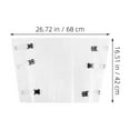 thumbnail image 2 of SWETRACE Chair Foot Covers PVC For Assorted Color 5Pcs 26.72X16.51X0.39in, 2 of 8
