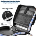 thumbnail image 4 of FORMRS Zipper Binder with Shoulder Strap 2-inch Ring 500 Sheet Capacity File Bag, Seaside Boat, 4 of 5