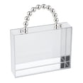 thumbnail image 4 of Cajas de dulces de boda Escaparate Caja de acrílico hecha a mano Uso múltiple Día de San Valentín Soporte transparente para flores secas Decoración Soledad Cajas de dulces de boda, 4 of 10
