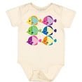 thumbnail image 3 of Inktastic Tropical Fish Lover Girls Baby Bodysuit, 3 of 5