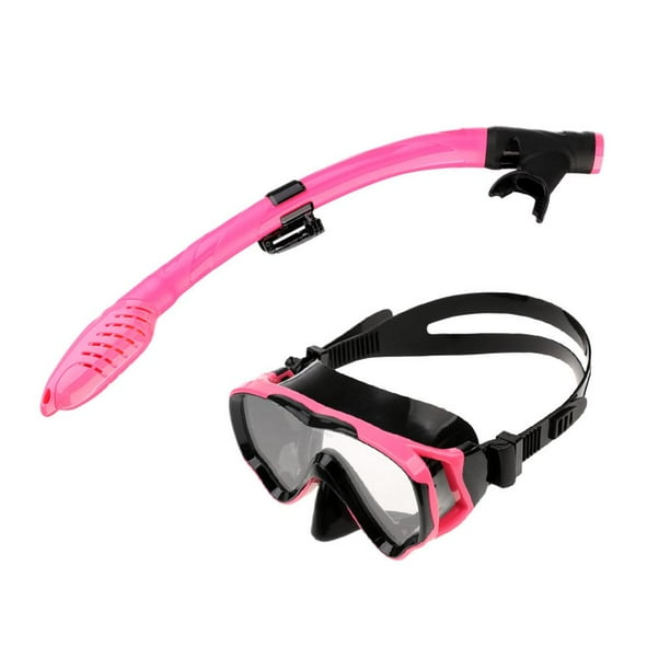 Tubo Respiratorio y Máscara de Tubo de respiración de Silicona Soledad Set de snorkel para niños