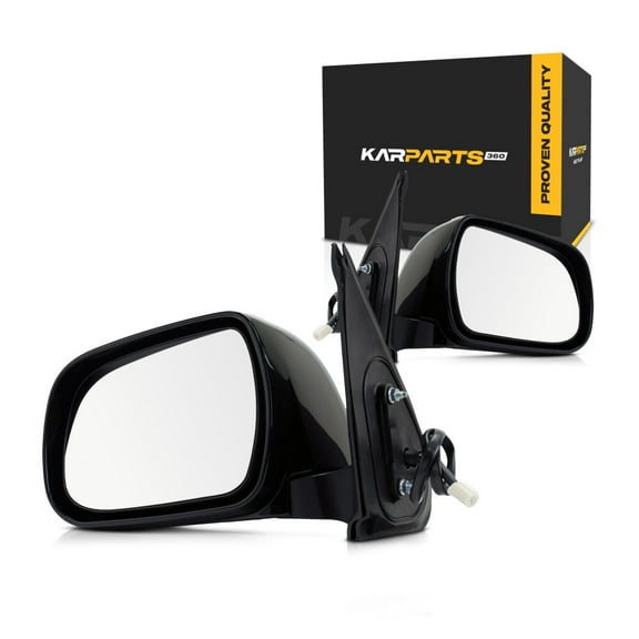 For Toyota Tacoma 2005 06 07 08 09 2010 Door Mirror Driver and Passenger Side | Pair | Power | Paint To Match | Replacement For TO1320203, TO1321203 | 8794004902, 87910-04180-C0