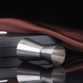 thumbnail image 3 of 2pcs Stainless Steel Double Ended Measuring Glass 15ml/30ml Silver Wine Measuring Device Bar Family Cocktail Layered Measuring Glass Q01, 3 of 5