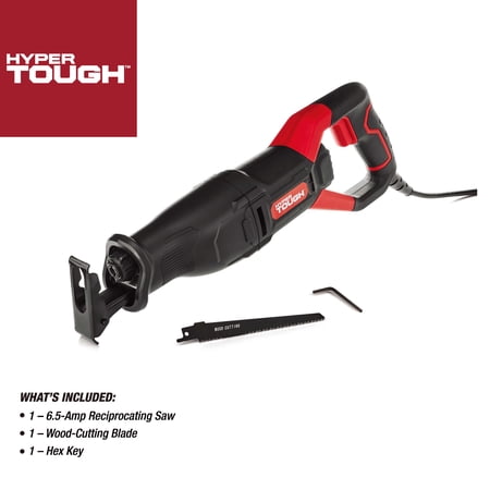 HYPER TOUGH 6.5AMP CORDED RECIPROCATING SAW, 3329
