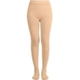 thumbnail image 2 of ORUYROP Collants pour Femmes en Microfibre Opaque Unie avec Pieds, 2 of 7