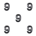 thumbnail image 3 of jesticaly House Numbers ple Numerical Marks Accessories Exquisite Number Signs Parts Number Sign DIY Accessory for Apartment Hotel Number 9 5Set, 3 of 6