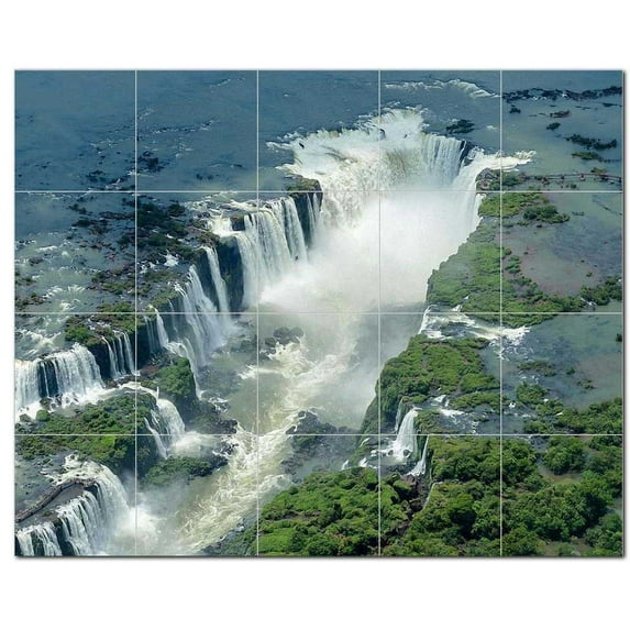 Monument Ceramic Tile Mural Kitchen Backsplash Bathroom Shower, 400931-S54