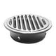 thumbnail image 1 of 80mm Langray Stainless Steel Round Vent - Bathroom Office Head Space Exhaust Air Circulation Grille, 1 of 5