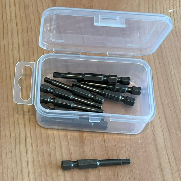 RafKat Hex 5/32 inch Power Bit 2 inch 10 Pack