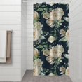 thumbnail image 2 of Pioneer Flower Floral Print Pattern Shower Curtain 36"x72" ,Bathroom Decorative Shower Curtains Set with 12 Hooks,Modern Waterproof Washable Shower Curtain, 2 of 6