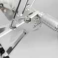 thumbnail image 4 of FXCNC CNC Billet Motorcycle Rearsets Foot Pegs Rear Set Footrests Fully Adjustable Foot Boards Compatible with TRIUMPH DAYTONA 675 2006-2012, DAYTONA 675R 2011-2013, 4 of 5