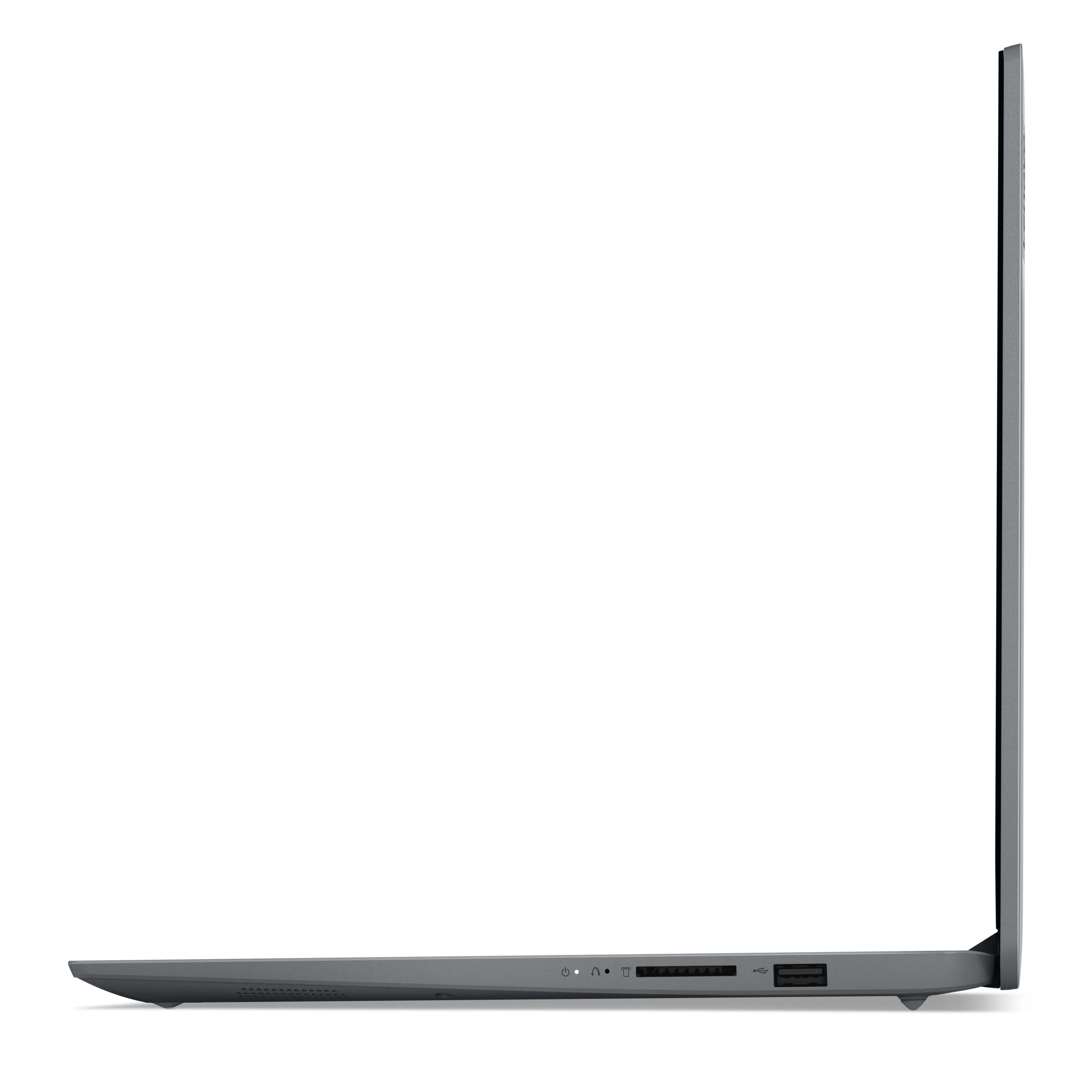 Lenovo IdeaPad 1i 15.6" Laptop Intel Celeron N4500 4GB RAM 128GB SSD Cloud Grey (12m Microsoft 365)
