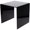 Black, variant on Plymor Black Acrylic Square Display Riser, 16" H x 16" W x 16" D (3/8" thick)