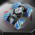 thumbnail image 5 of Meggemo 2.4GHz Gesture-Sensing RC Stunt Car - Double-Sided Rotating Off-Roader with LED Lights & Music, 360° Flip for Indoor/Outdoor Play, 5 of 8