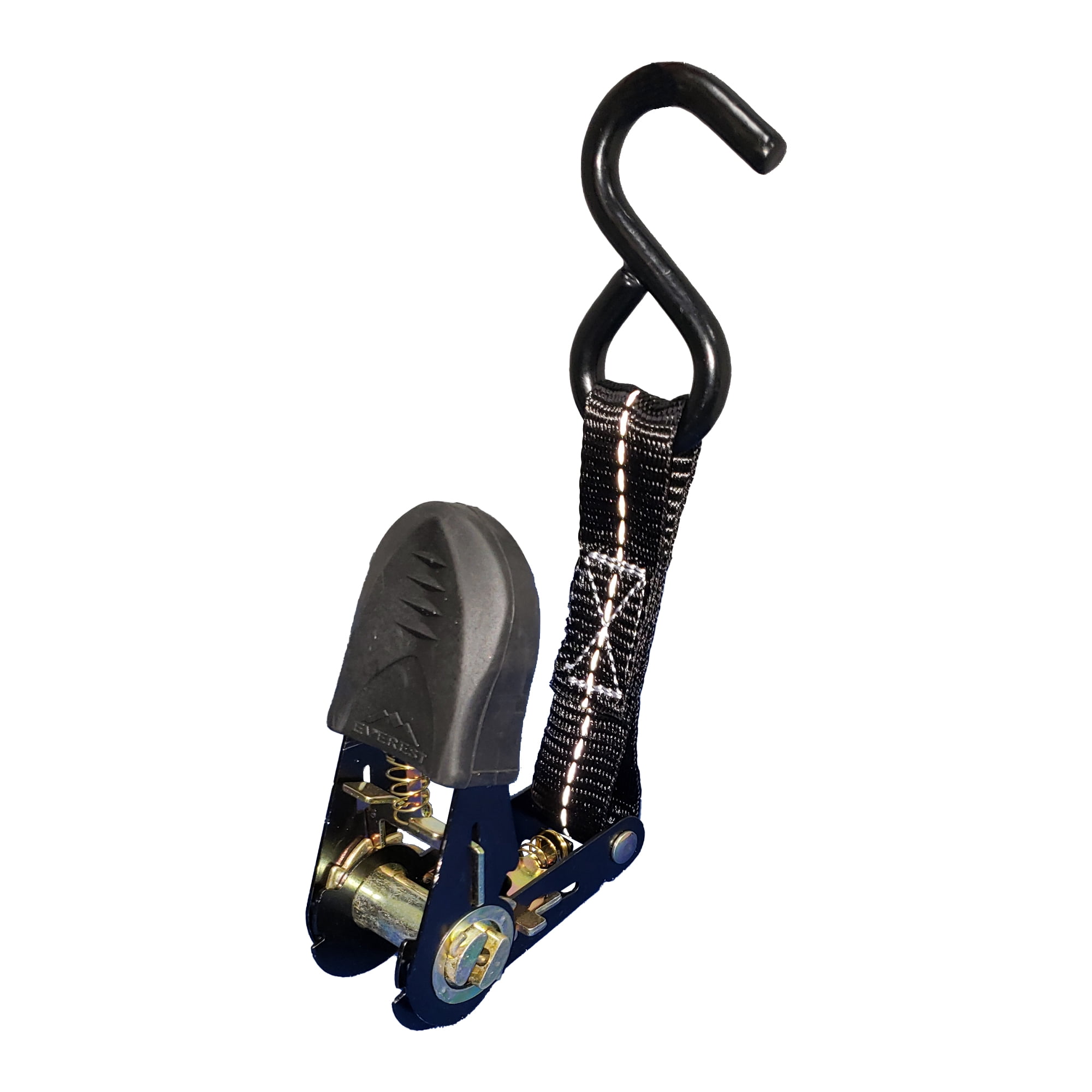 Everest Kuma 1" x 15' Standard Polyester Ratchet Tie Down/WLL, 500 lbs Working Load Limit 2-Pack